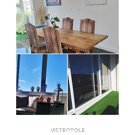 Grand Appartement 100M2 Climatise Avec Parking Perpignan דירה *
